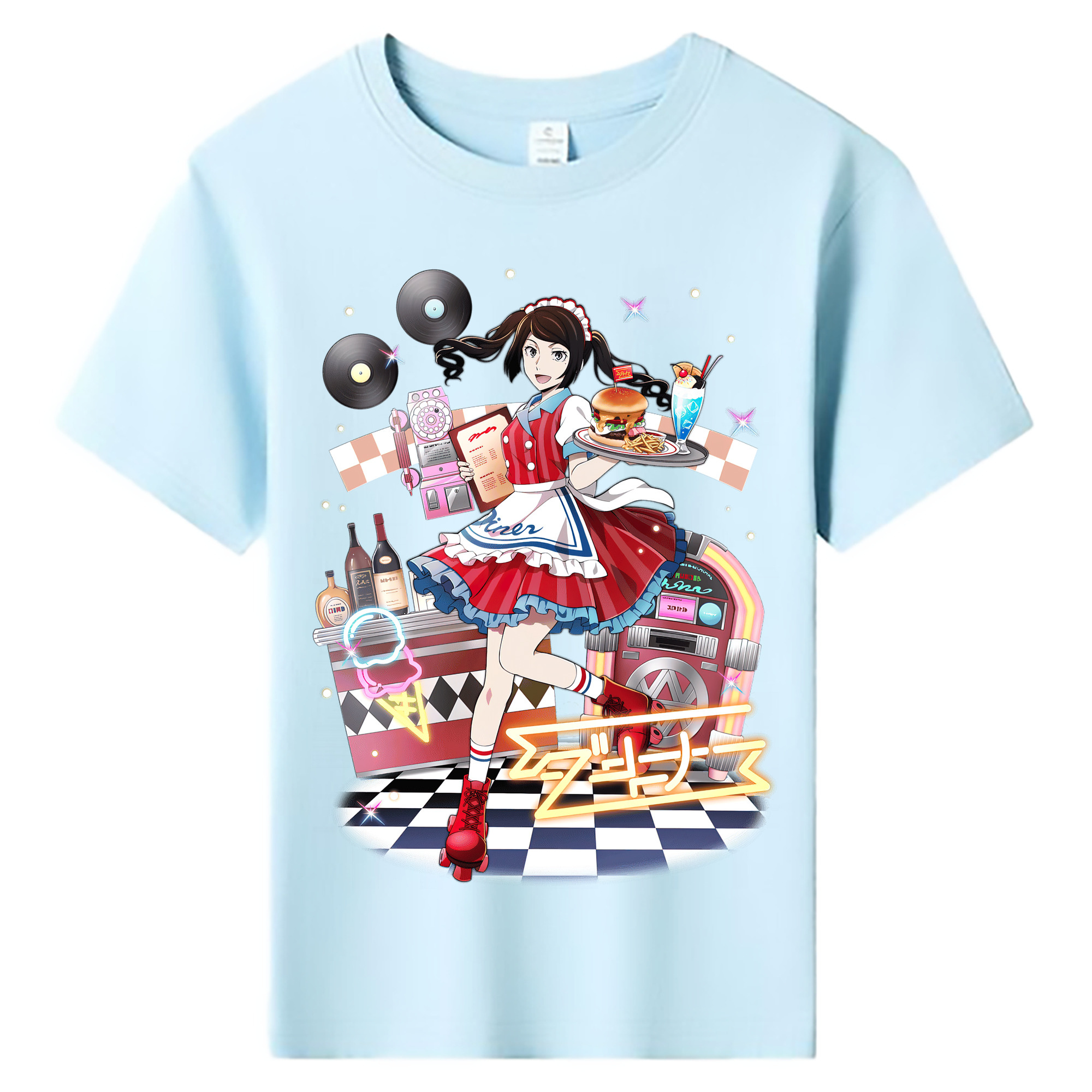 （画像用） 文豪ストレイドッグス Bungo Stray Dogs 綿100％キッズTシャツ（フロントプリント）